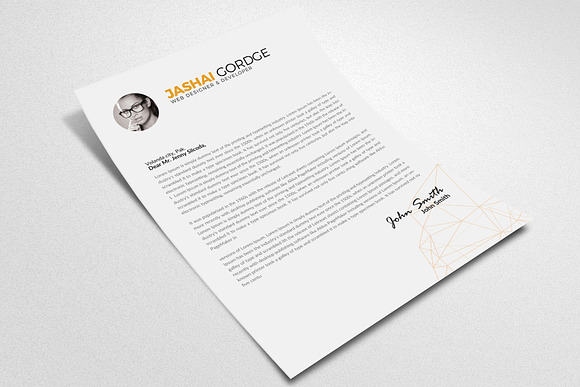 CV Resume Word Template in Resume Templates - product preview 3