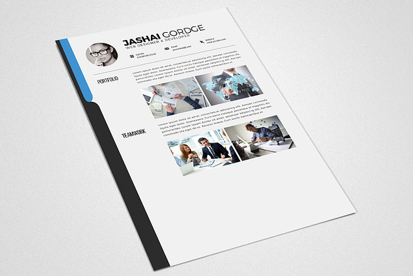 Office Word Resume CV in Resume Templates - product preview 2