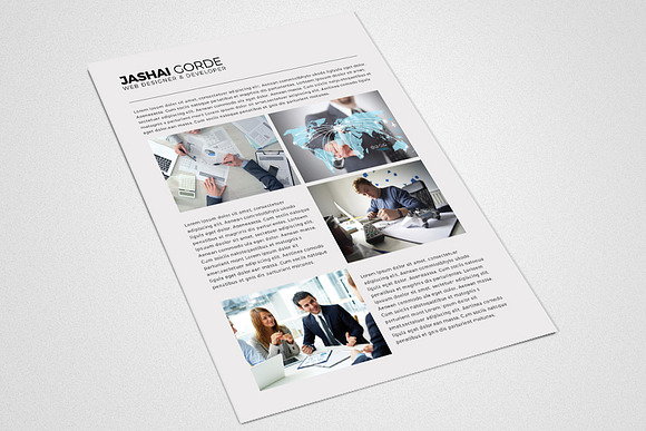 Microsoft Word CV Resume in Resume Templates - product preview 2