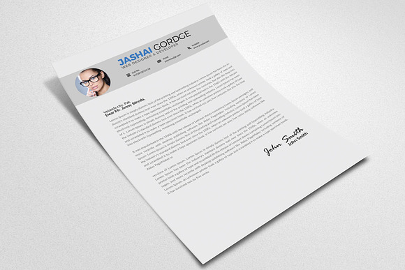 Word Job CV Resume in Resume Templates - product preview 3