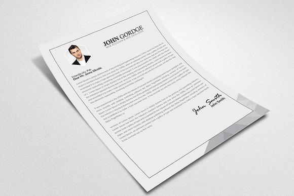 Creative Word Resume Template in Resume Templates - product preview 3
