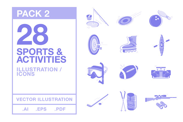 Sports & Activities Icons #2