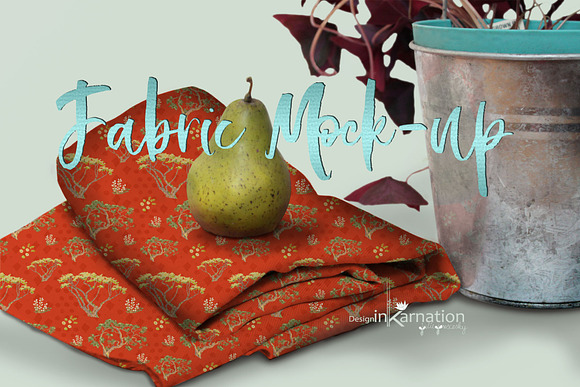 Folded Fabric Mockup in Product Mockups - product preview 1