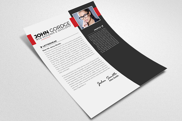 Resume CV MS Word in Resume Templates - product preview 2