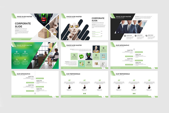 Corporate Slide Template in PowerPoint Templates - product preview 5
