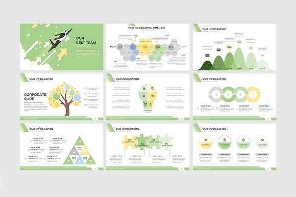 Corporate Slide Template in PowerPoint Templates - product preview 6