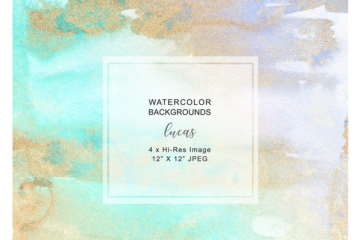 Watercolor Glittered Backgrounds in Textures - product preview 8