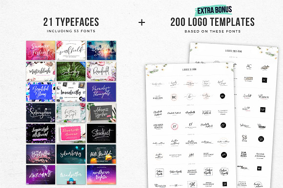 Typographer's Dream Box + 200 Logos in Script Fonts - product preview 127