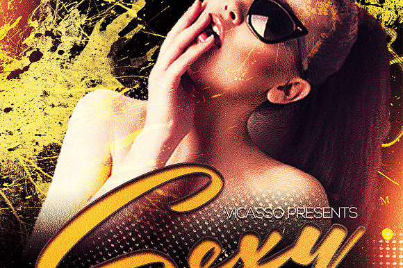 Sexy 4 in Flyer Templates - product preview 4