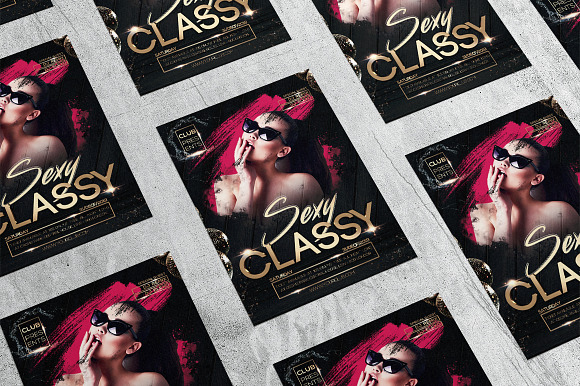 Sexy Classy 1 in Flyer Templates - product preview 3