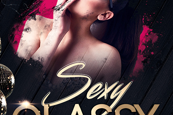 Sexy Classy 1 in Flyer Templates - product preview 4