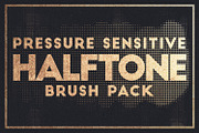 Pressure Sensitive Halftone Brushes