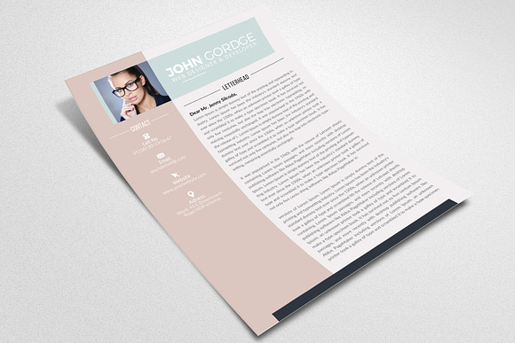 Resume CV Word Format in Resume Templates - product preview 2