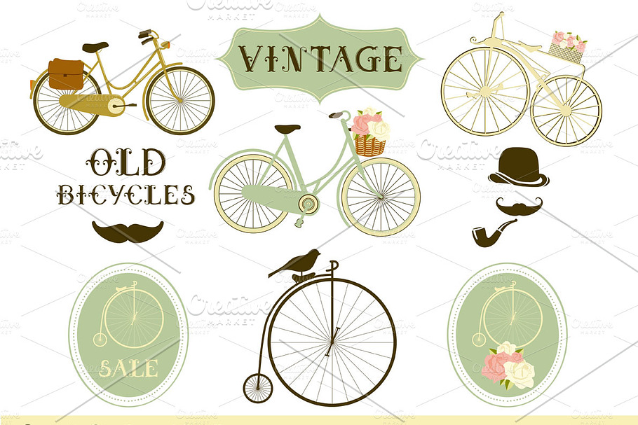 Romantic Bicycles & Doodles