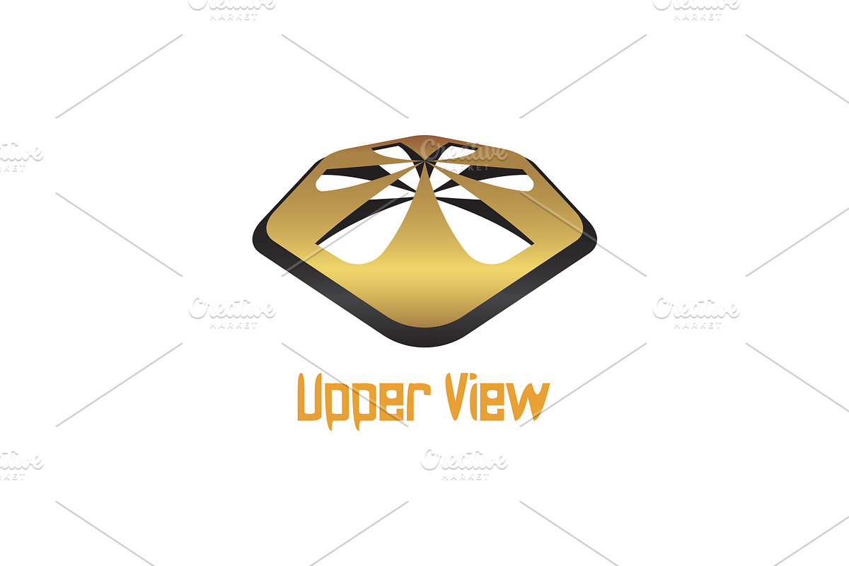 Upper View Logo in Logo Templates - product preview 8