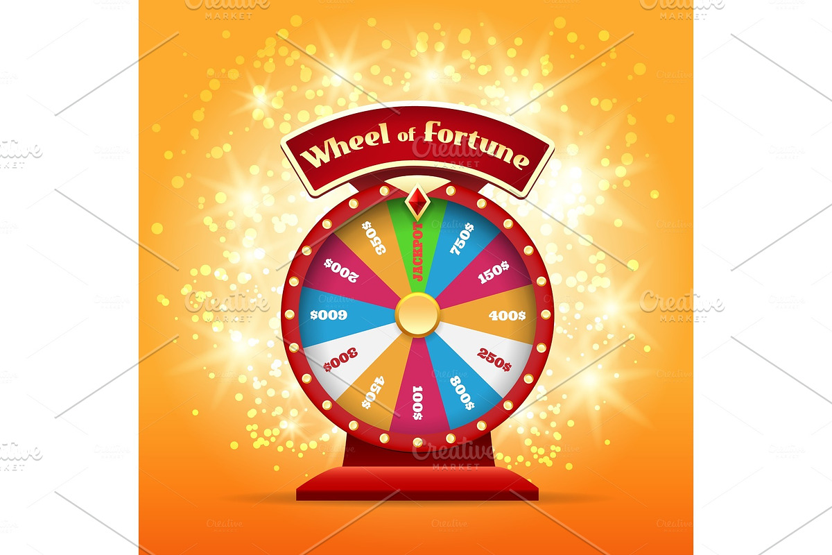 Spinning wheel of luck in Objects - product preview 8