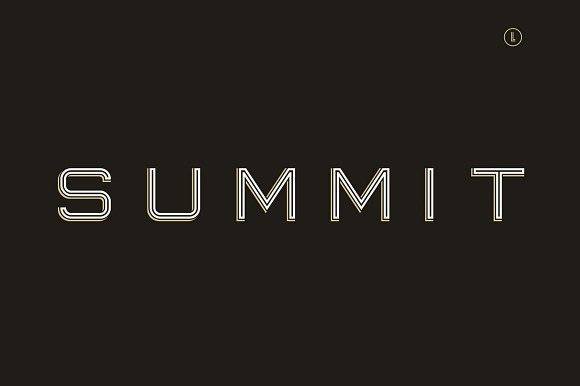 Summit in Sans-Serif Fonts - product preview 3