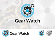 Gear Eye Watch Mechanic Logo