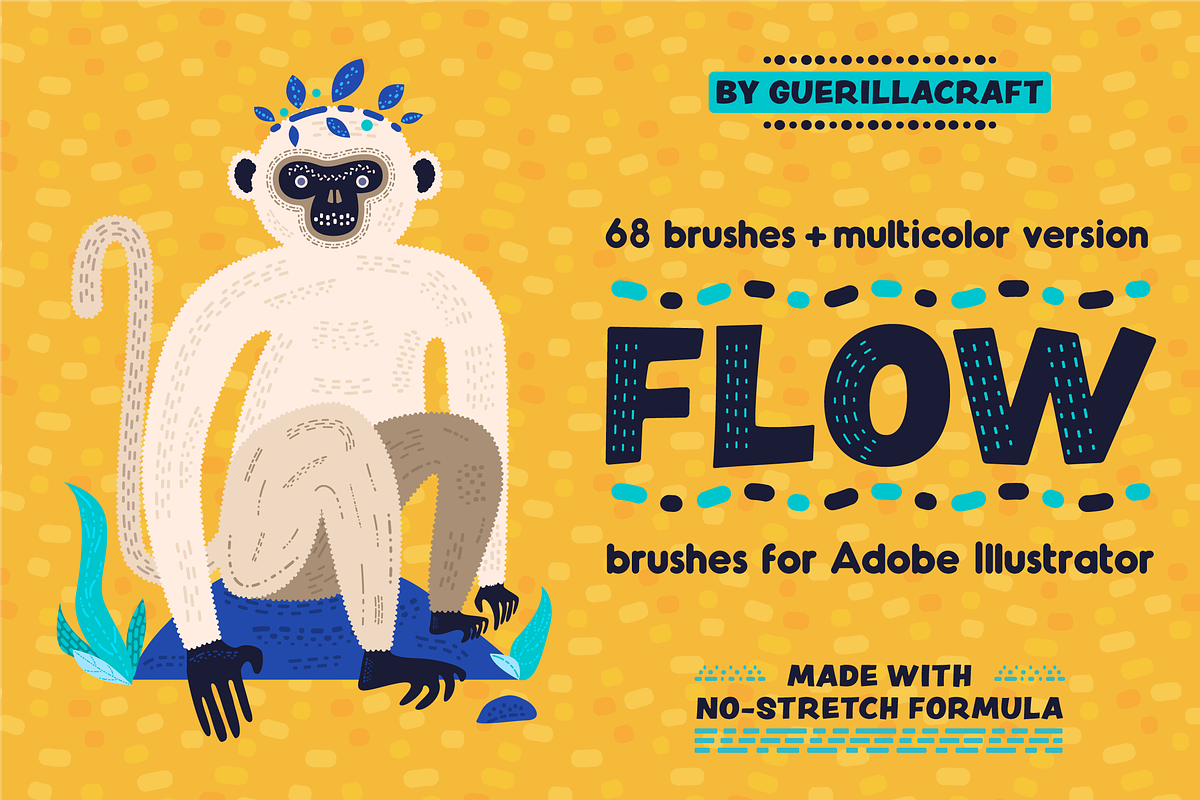 Flow Brushes in Photoshop Brushes - product preview 8