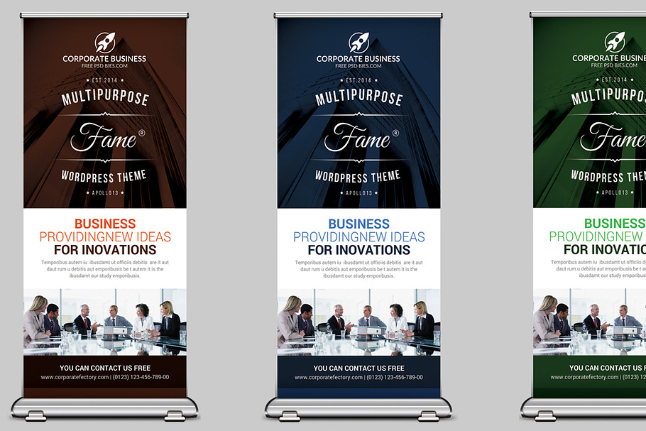 Event/Conference Roll Up Banner
