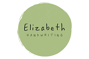 Elizabeth Handwriting
