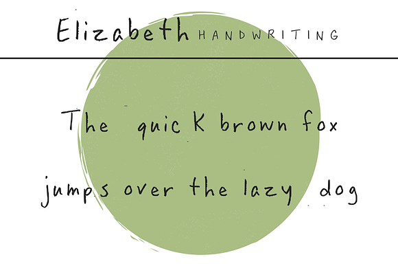 Elizabeth Handwriting in Script Fonts - product preview 1