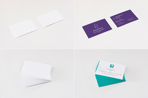 Business Cards Mockup in Branding Mockups - product preview 3