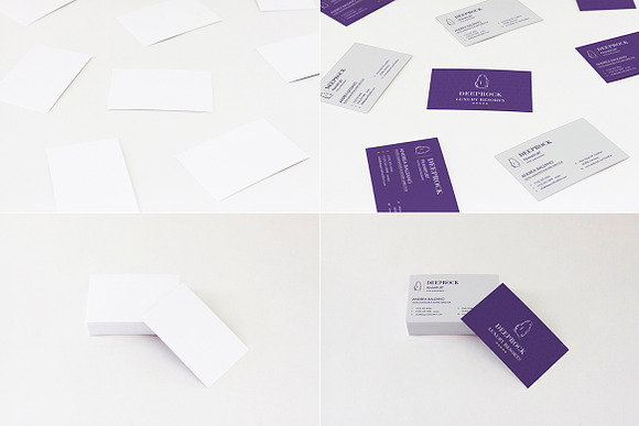 Business Cards Mockup in Branding Mockups - product preview 4
