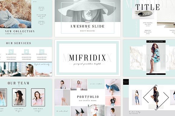 Mifridix - Powerpoint Template in PowerPoint Templates - product preview 19