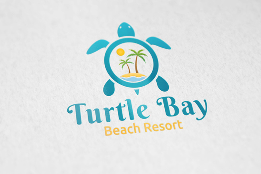 Turtle Bay - Logo Template in Logo Templates - product preview 8