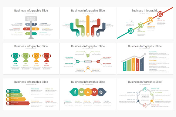 60% OFF-Complete Infographics Bundle in PowerPoint Templates - product preview 9