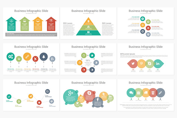 60% OFF-Complete Infographics Bundle in PowerPoint Templates - product preview 34