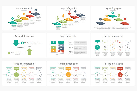 60% OFF-Complete Infographics Bundle in PowerPoint Templates - product preview 39