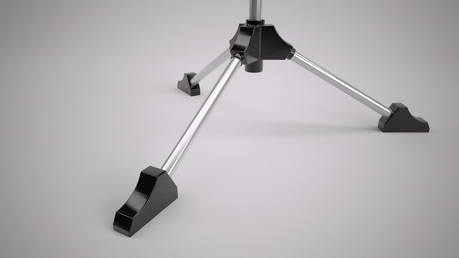 Retro Microphone on stand in Electronics - product preview 2