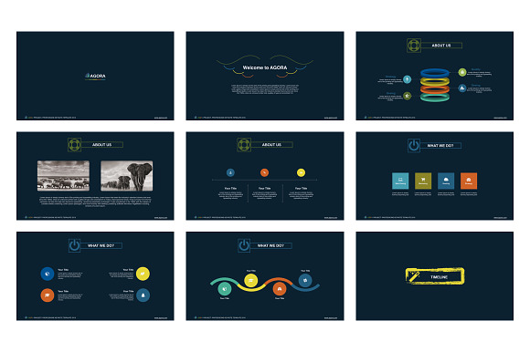 Agora Powerpoint Template in PowerPoint Templates - product preview 3