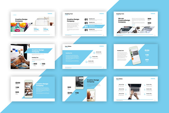 Onenk Total Corporate Presentation in PowerPoint Templates - product preview 4