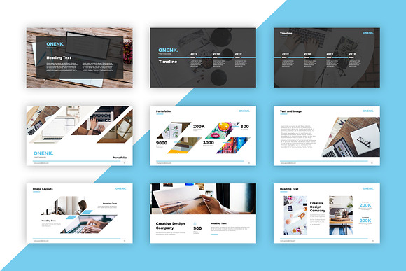 Onenk Total Corporate Presentation in PowerPoint Templates - product preview 5