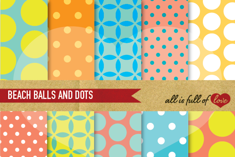 Summer Beach Printable Paper in Patterns - product preview 8