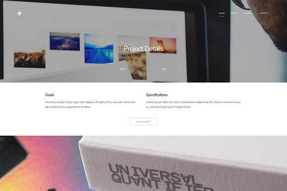 Fusion - Portfolio HTML Template in HTML/CSS Themes - product preview 2