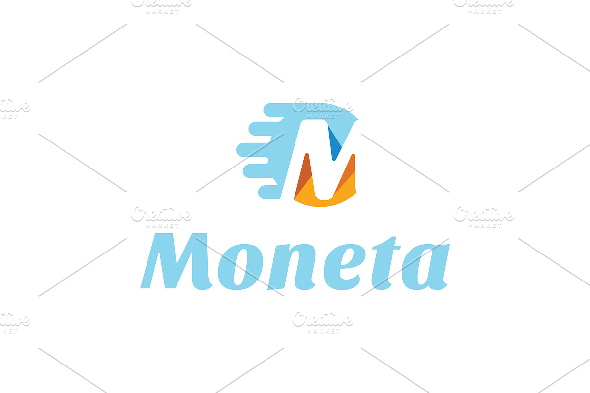 M Letter Logo in Logo Templates - product preview 8