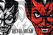 RED DEVIL HEAD 