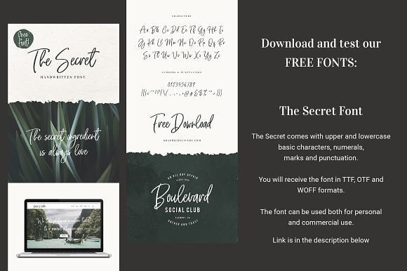 Handwritten Font Bundle is back! in Script Fonts - product preview 2