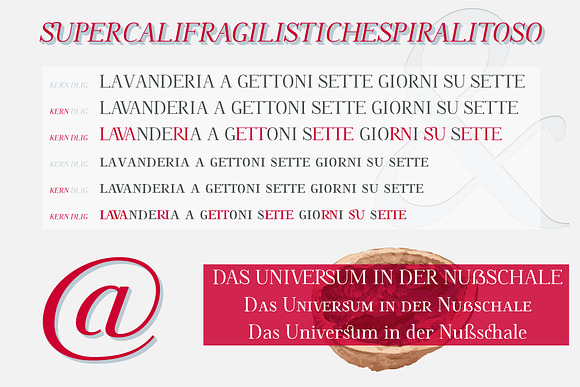 Omologo Serif Semi Stencil font in Serif Fonts - product preview 9