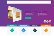 Optimus One Page Bootstrap Template