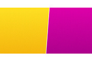 Yellow pink halftone background vector