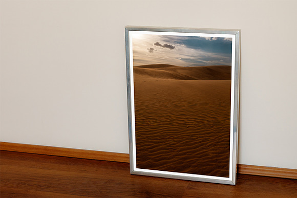 Mockup for photo or poster in Product Mockups - product preview 3