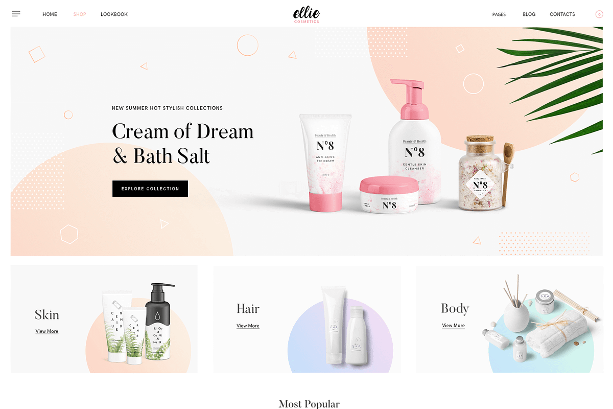 Ellie PRO - Cosmetic WordPress Theme in WordPress Commerce Themes - product preview 8