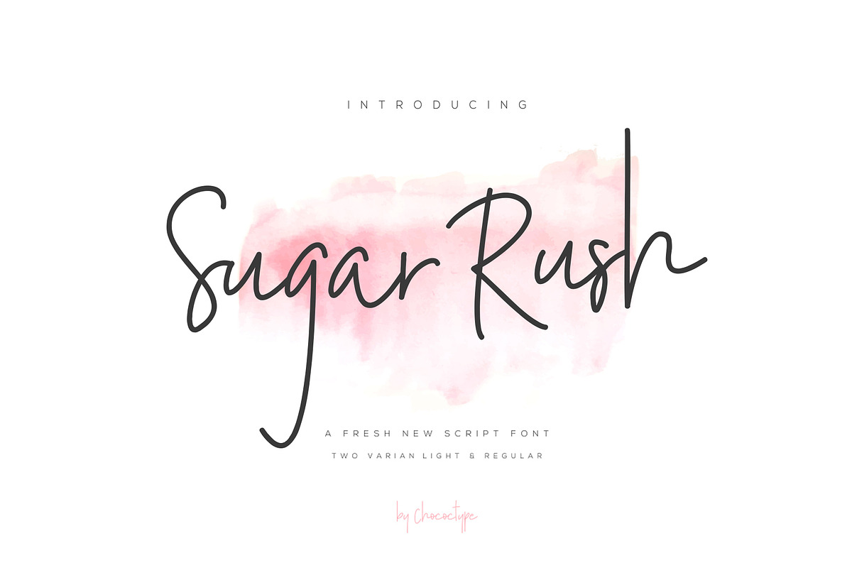 Sugar Rush Script Font in Script Fonts - product preview 8