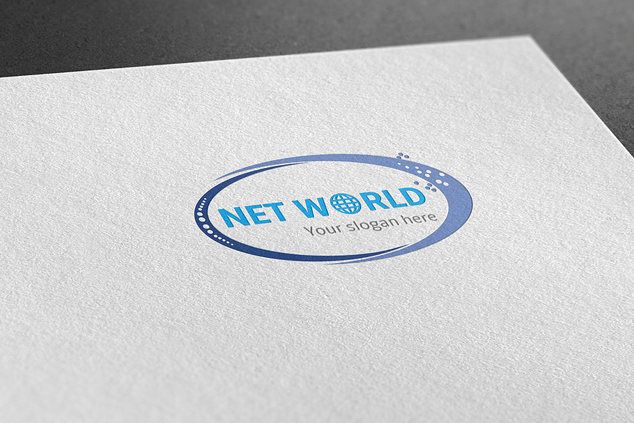 Creative Net World Logo in Logo Templates - product preview 8