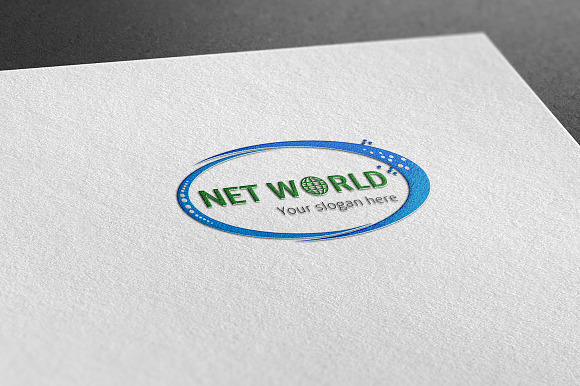 Creative Net World Logo in Logo Templates - product preview 1